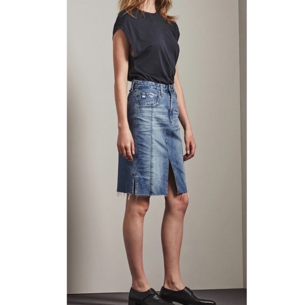 AG Emory High Rise Denim Skirt- 24.